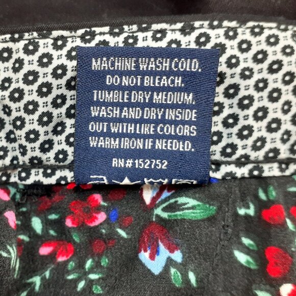 Across the Pond Signature Chino Pant Mens 38x30 Slim Fit Stretch Black NWT New - Picture 13 of 13